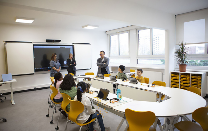une salle d'apprentissage de l'école Micro-Folie à Meudon (photo Ville de Meudon)