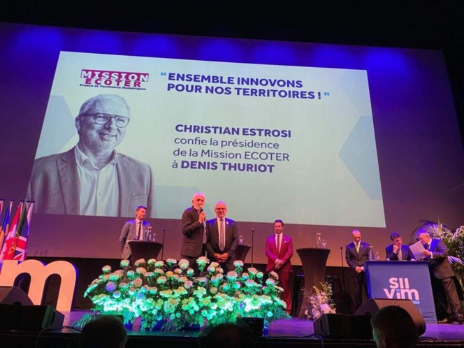 Nomination de Denis THURIOT à la Présidence de Mission Ecoter-France et Territoires Numériques Nomination de Denis THURIOT à la Présidence de Mission Ecoter-France et Territoires Numériques