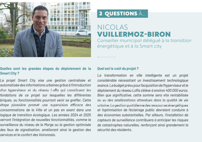 VOIRON passe à l'ère de la SMART-City avec le groupe NGE VOIRON passe à l'ère de la SMART-City avec le groupe NGE