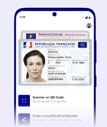 CARTE D'IDENTITE NUMERIQUE