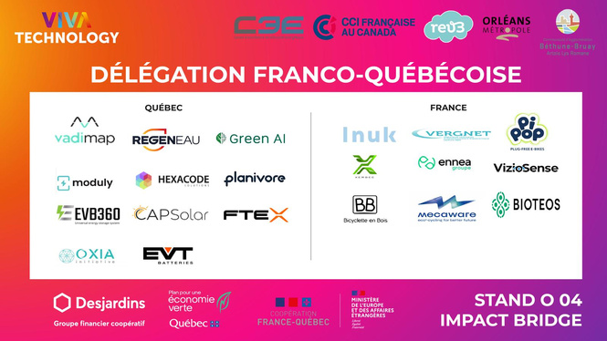 À VivaTech 2025, le Québec et la France unissent leurs forces pour industrialiser la transition énergétique
