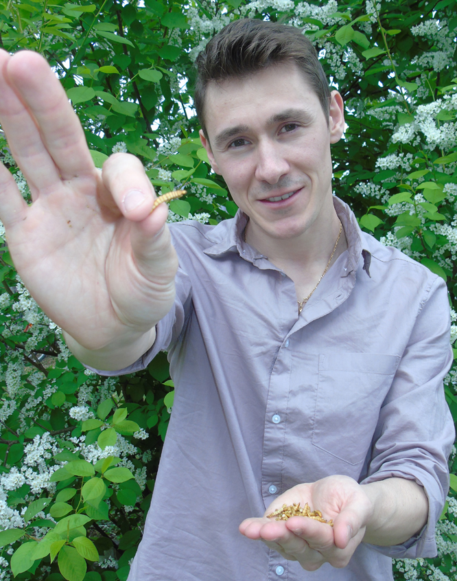 Rémy Delaforterie, le créateur de MyInsect Rémy Delaforterie, le créateur de MyInsect
