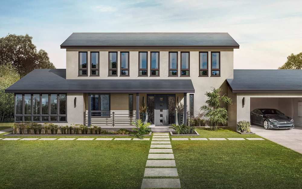 La toiture Solar Roof est prévue pour tous les modèles de toitures classiques (Photo Tesla ) La toiture Solar Roof est prévue pour tous les modèles de toitures classiques (Photo Tesla )