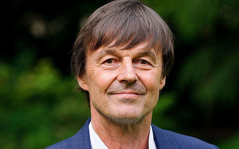 Nicolas Hulot, ministre de la Transition écologique et solidaire ( photo officielle Arnaud Bouissou / Terra)