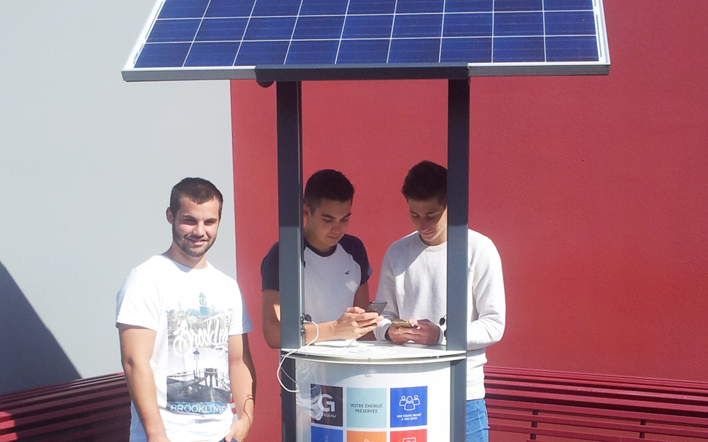 Le Sunplugg est très apprécié des lycéens angevins (photo Lycée Saint Aubin de la Salle)