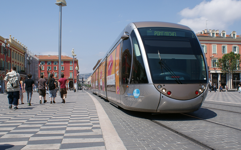 La première ligne de métro de Nice (photo ville de Nice)