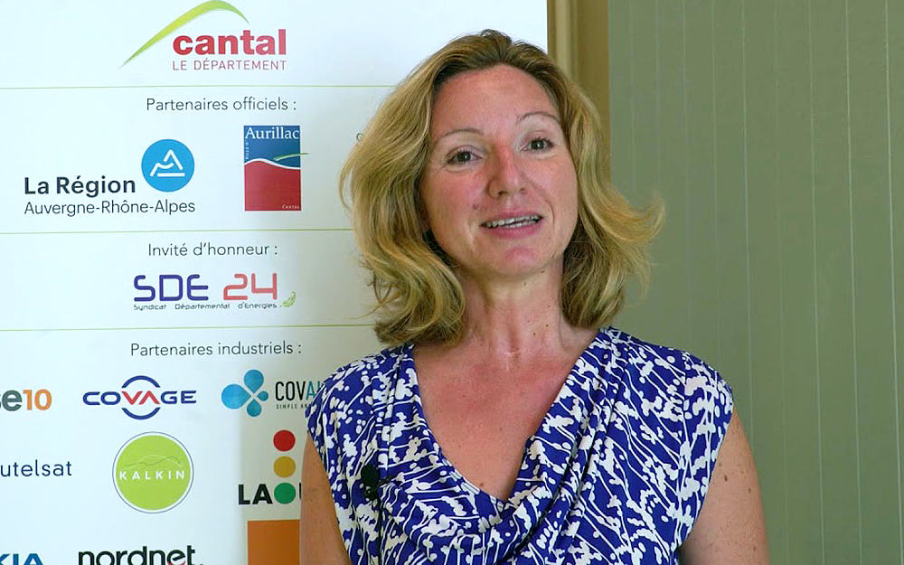 Nathalie Dirand, directrice du développement de Covage (photo Ruralitic, le Smart Village) Nathalie Dirand, directrice du développement de Covage (photo Ruralitic, le Smart Village)