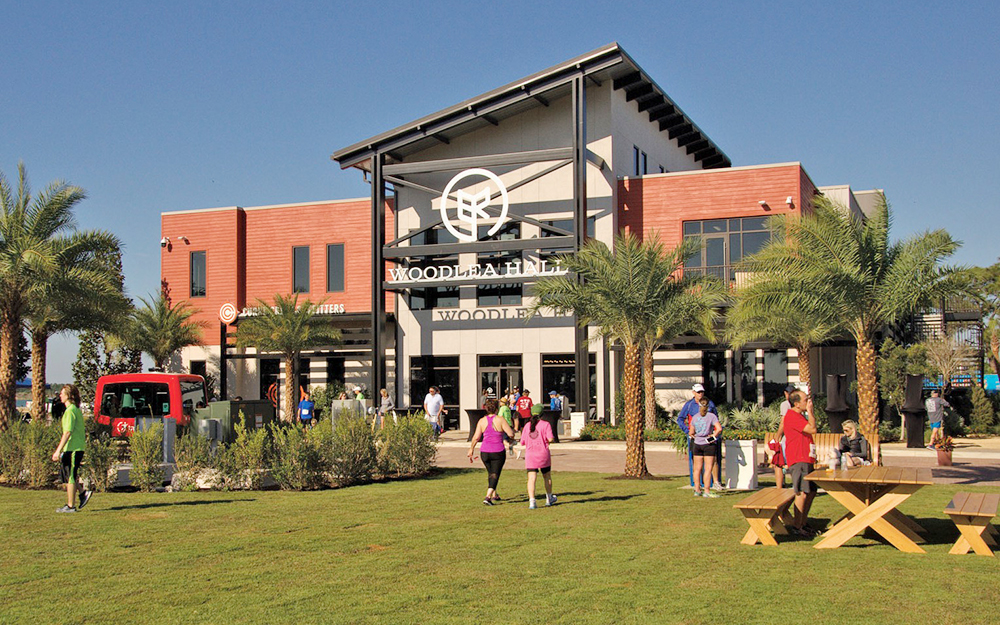 Le centre-ville de Babcock Ranch (photo Fort Myers Florida Weekly)