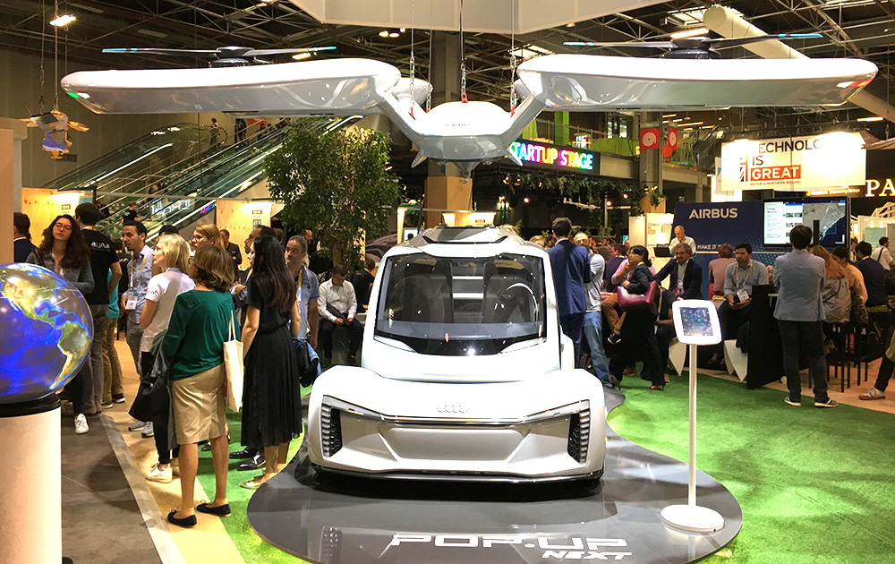 La voiture volante Pop'up Next selon Airbus