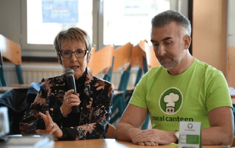 L'expérimentation a démarré le 7 février au collège Anne Franck (Photo Meal Canteen)