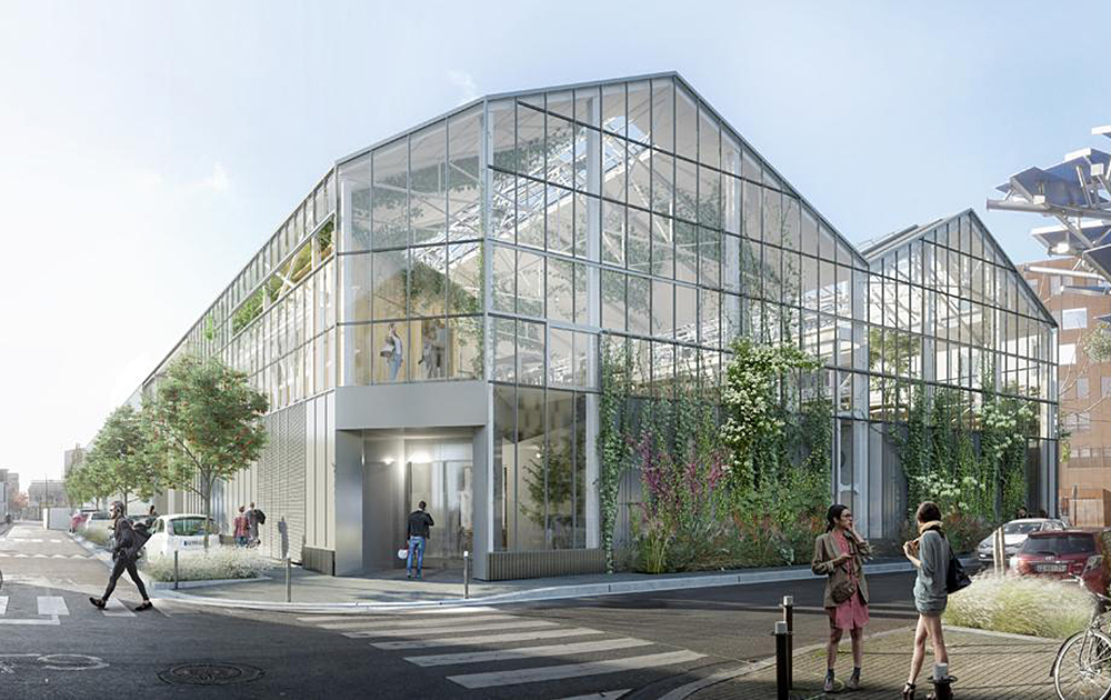 Le futur Food Hall de Nantes (photo Groupe Chessé)