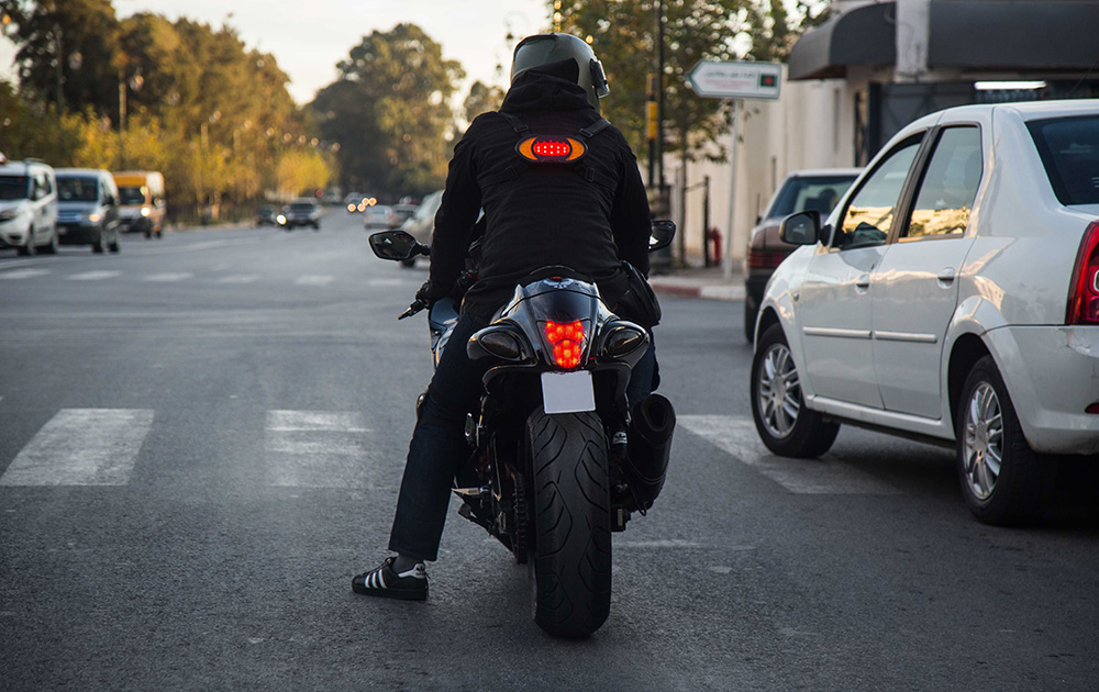 Un équipement judicieux qui contribue à la sécurité des deux roues (Photo Road-Light)