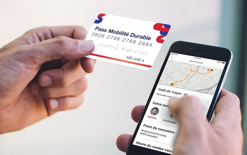 Le Pass Mobilité est disponible dès aujourd'hui pour les entreprises et les salariés (Photo Klaxit)