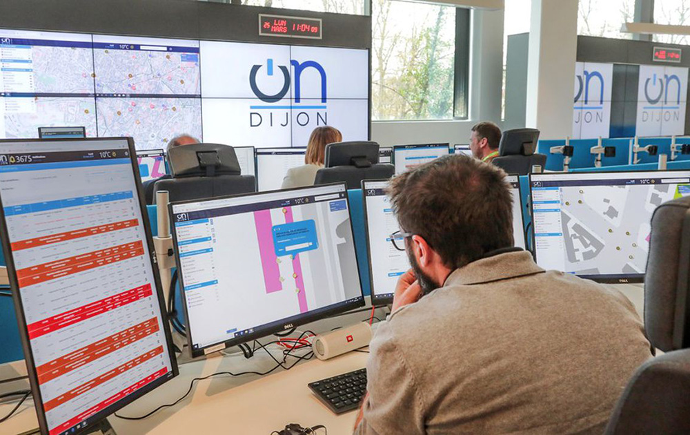 La plateforme de centralisation de Dijon Metropole (Photo OnDijon)