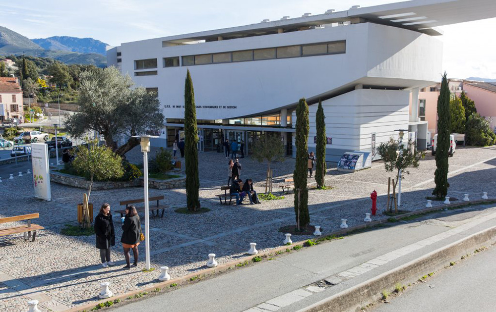 La Faculté de Droit et de Science Politique de Corse (photo service communication université)
