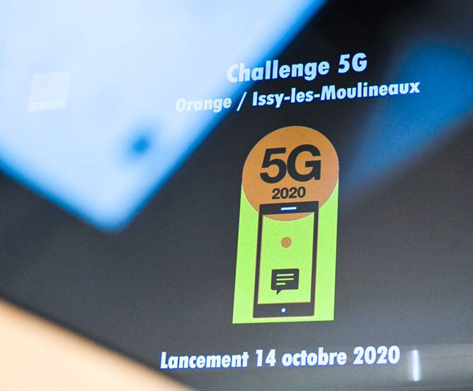 A fond sur la 5G, Issy les Moulineaux lance le Challenge « 5G Orange / Issy » A fond sur la 5G, Issy les Moulineaux lance le Challenge « 5G Orange / Issy »