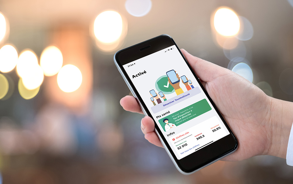L'application Tous Anti Covid, remplace la précédente qui s'appelait Stop Covid et qui a connu un véritable échec (Photo d'archive Adobe Stock)