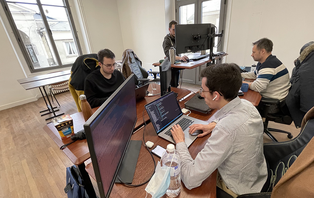 Des entreprises plutôt à l'aise en ces lieux chargés d'histoire (Photo VIM) Des entreprises plutôt à l'aise en ces lieux chargés d'histoire (Photo VIM)