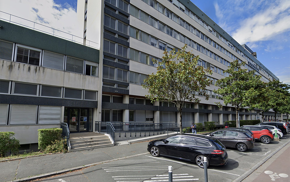 La caisse de Sécurité Sociale d'Angers (photo Google Street view)
