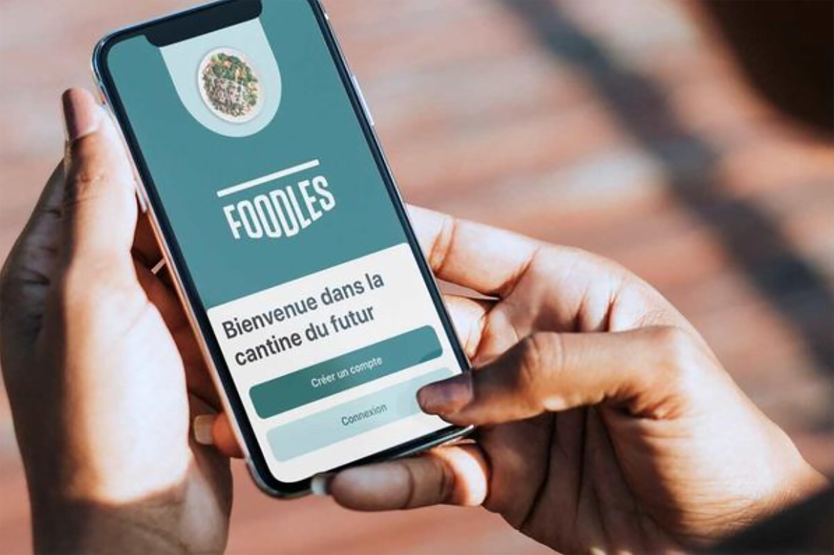 Foodles : une solution connectée pour la restauration collective et publique (source : Foodles) Foodles : une solution connectée pour la restauration collective et publique (source : Foodles)