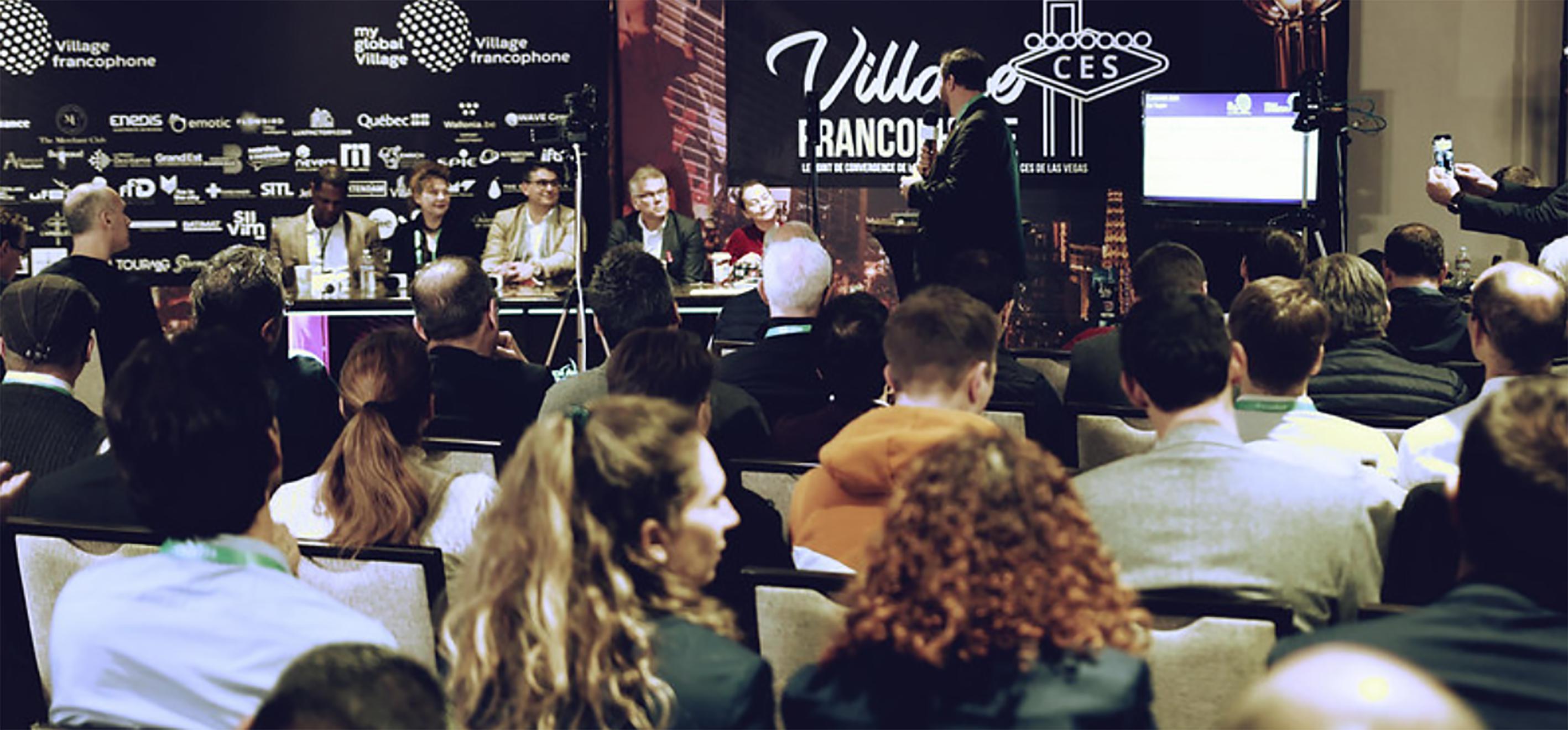 My Global Village et Village Francophone se réunissent lors des grands évènements comme celui de Viva Technology (source : site My Global Village)