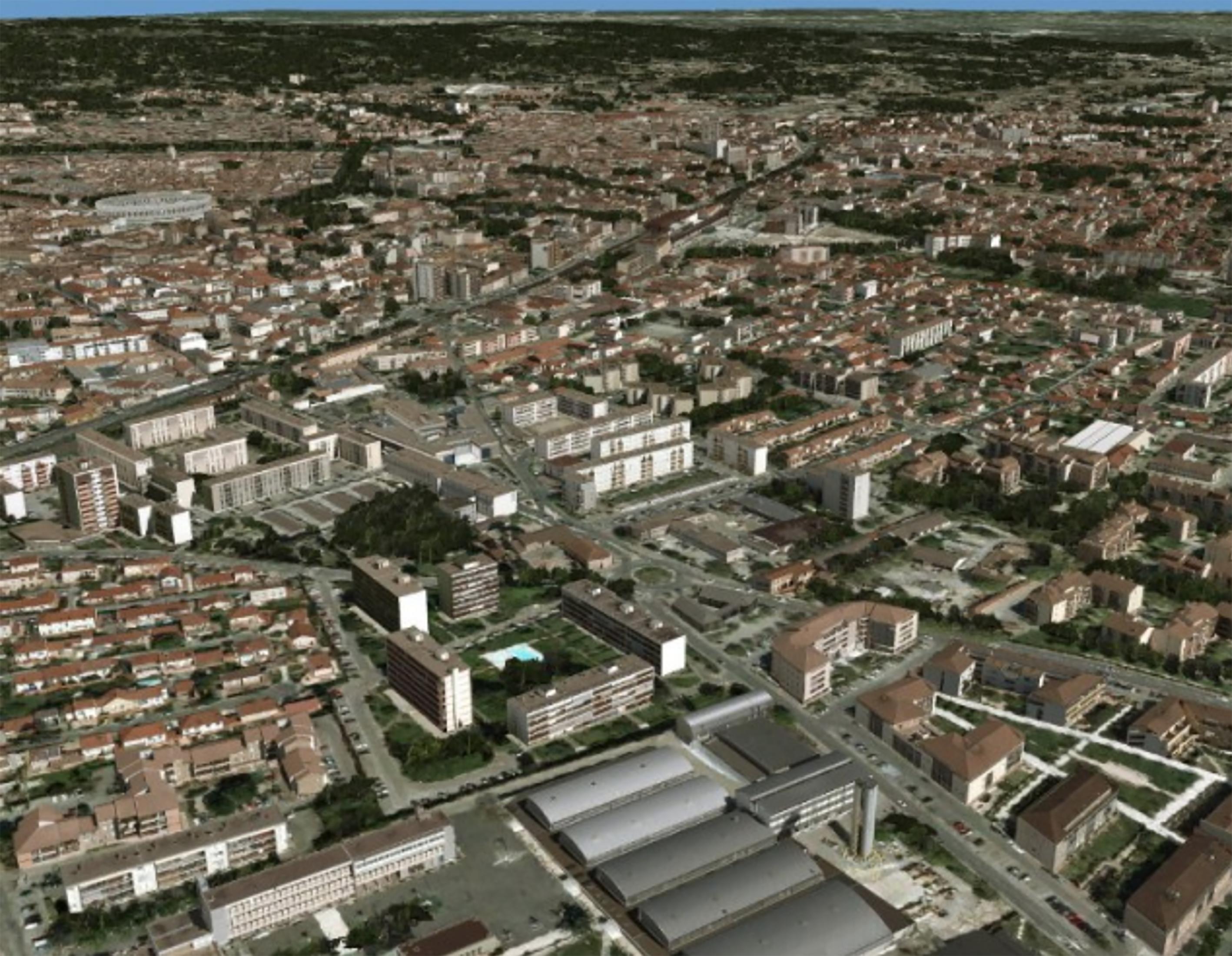 SIRADEL construit les " jumeaux numériques " des villes en 3D pour mieux les aménager (source : site Siradel)