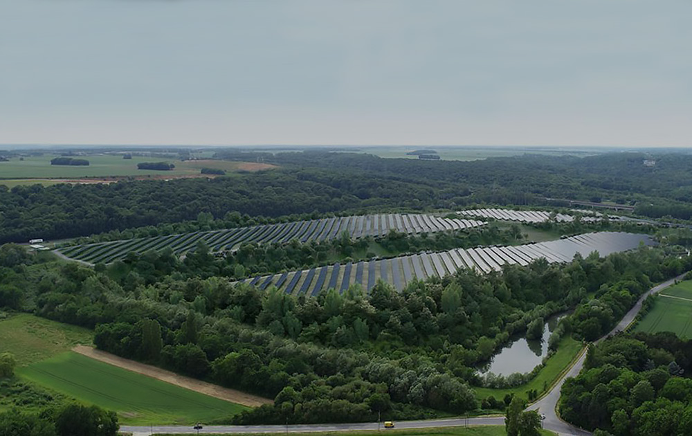 La ferme solaire de Marcoussis (photo ENGIE)