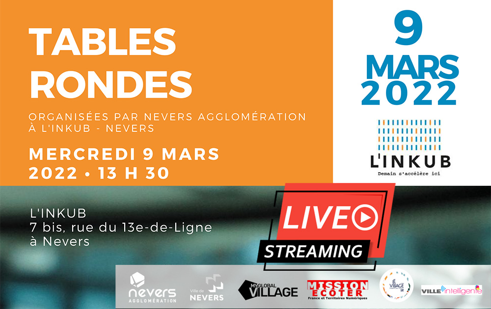 Suivez en direct les tables rondes de l’Inkub, à Nevers, ce mercredi 9 mars Suivez en direct les tables rondes de l’Inkub, à Nevers, ce mercredi 9 mars