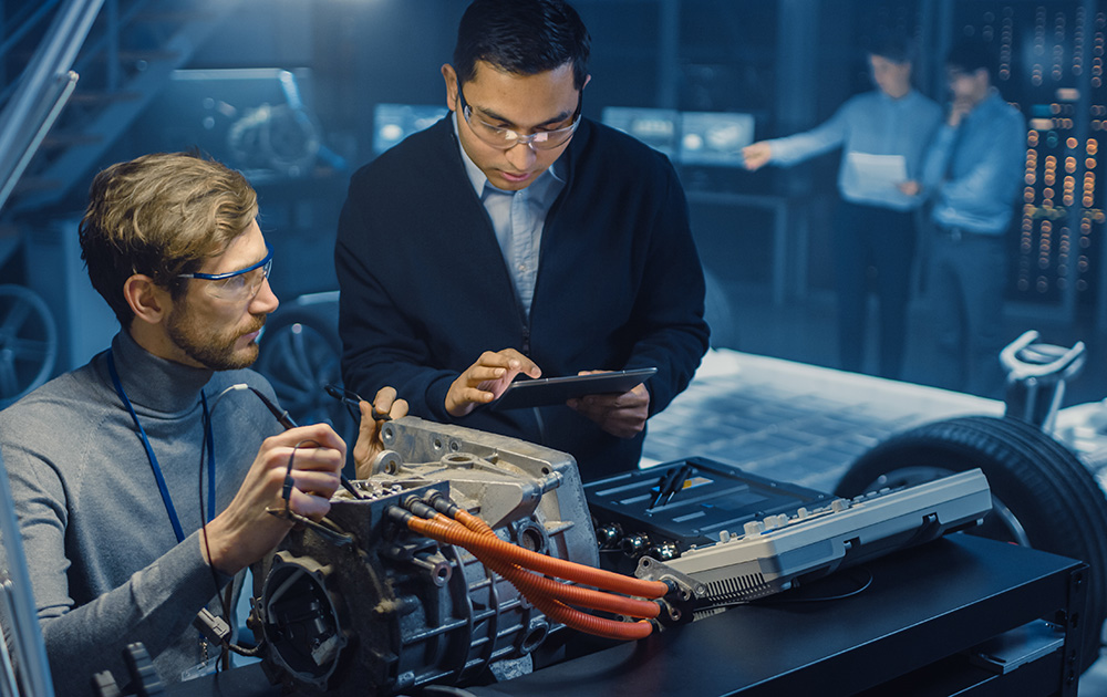 L'industrie automobile va devoir repenser la recherche, la construction et la distribution de ses automobiles (photo d'illustration Adobe Stock) L'industrie automobile va devoir repenser la recherche, la construction et la distribution de ses automobiles (photo d'illustration Adobe Stock)