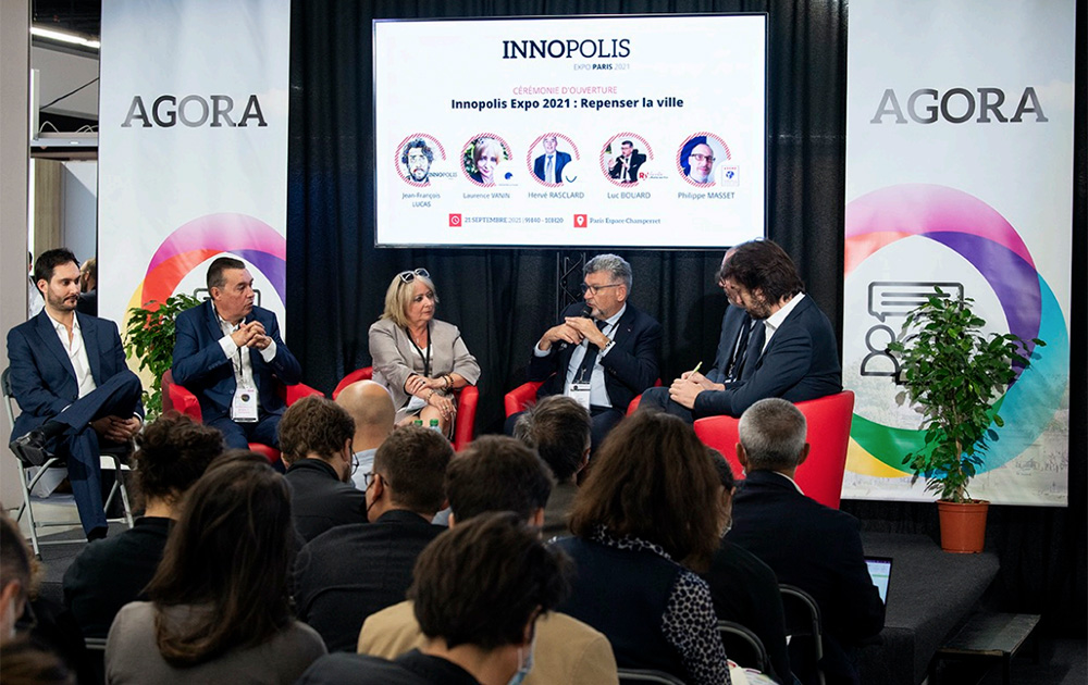 Le salon Innopolis est un lieu de rencontres entre les structures institutionnelles et les collectivités qui s'investissent dans une démarche de ville intelligente (photo Innopolis)