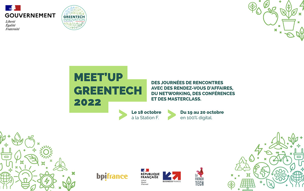 Meet’up Greentech, le grand rendez-vous de la Greentech française Meet’up Greentech, le grand rendez-vous de la Greentech française