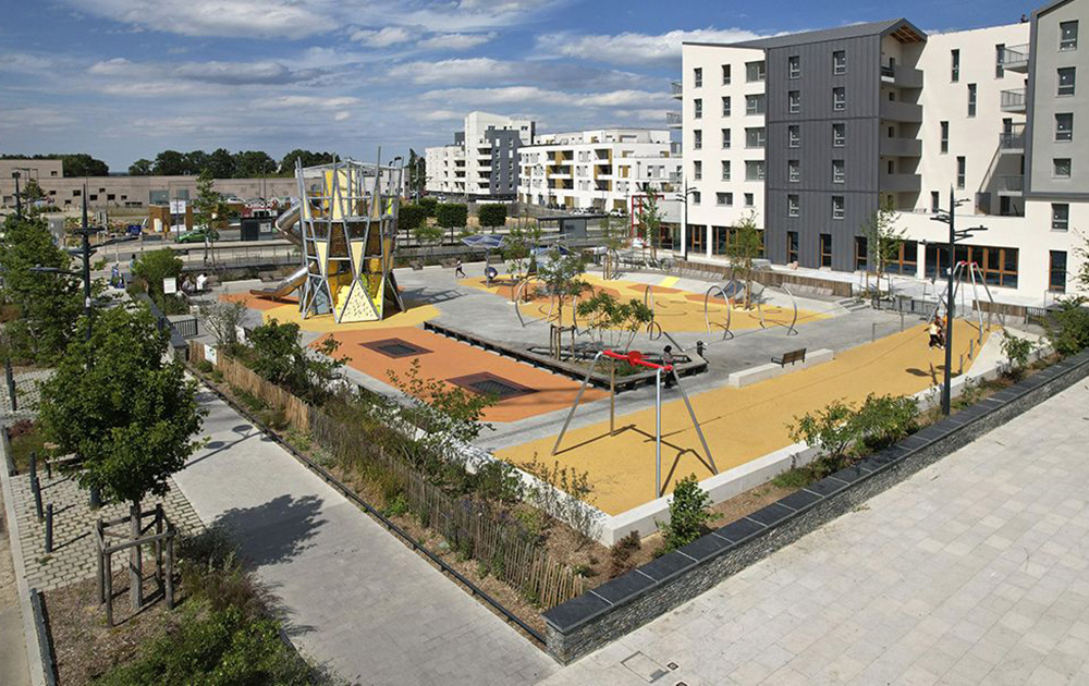 Le quartier des Hauts-de-Saint-Aubin à Angers (photo Anjou Loire Territoire)