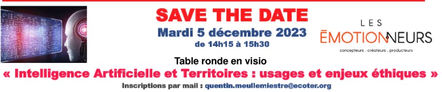Intelligence Artificielle et Territoires : usages et enjeux éthiques Intelligence Artificielle et Territoires : usages et enjeux éthiques