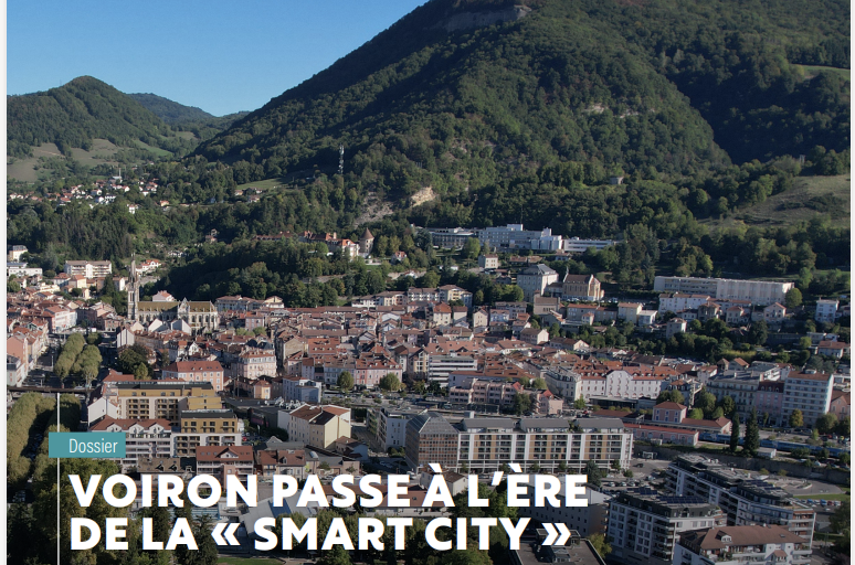 VOIRON passe à l'ère de la SMART-City avec le groupe NGE VOIRON passe à l'ère de la SMART-City avec le groupe NGE
