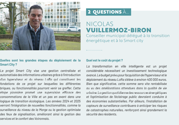VOIRON passe à l'ère de la SMART-City avec le groupe NGE VOIRON passe à l'ère de la SMART-City avec le groupe NGE