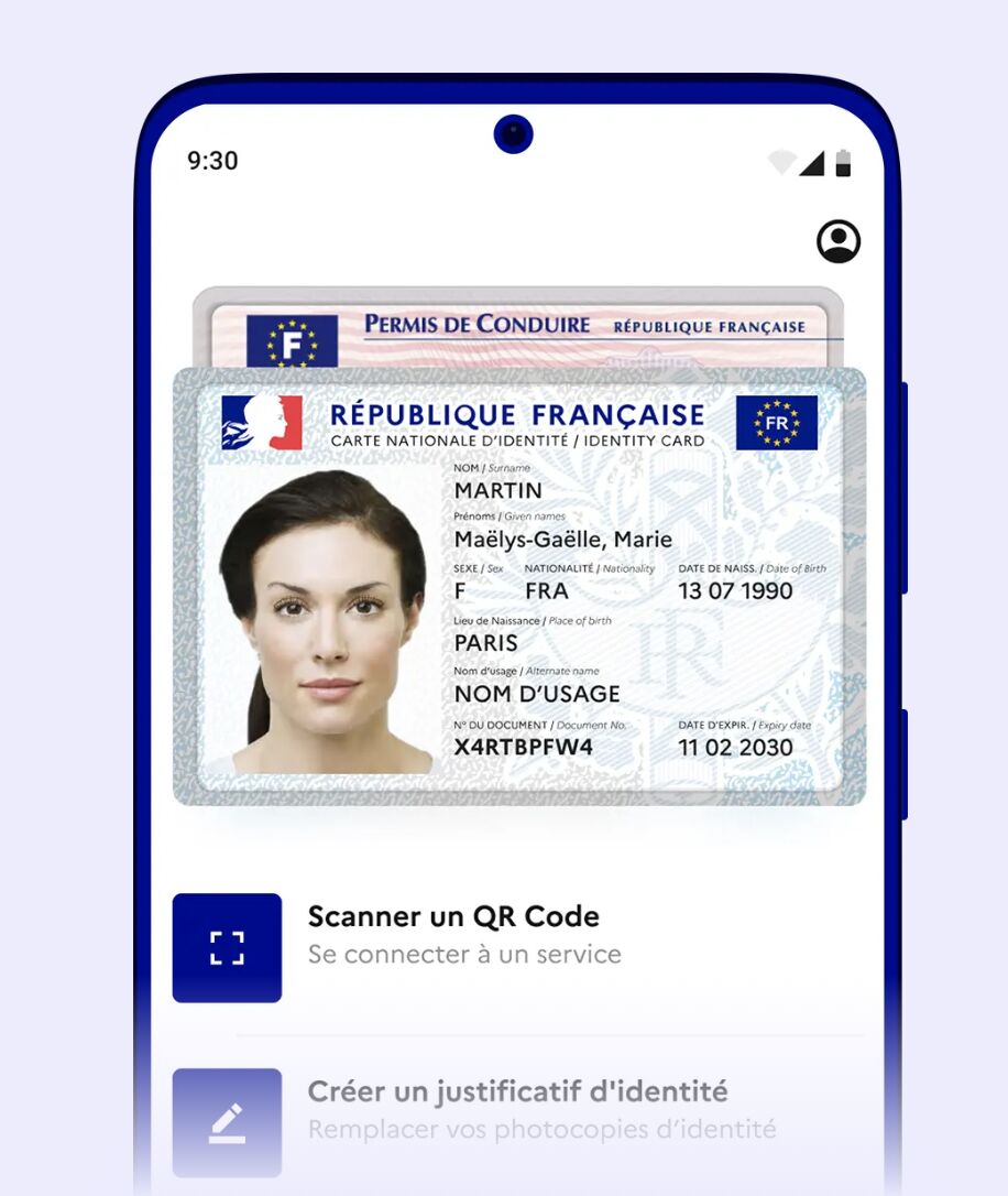CARTE D'IDENTITE NUMERIQUE CARTE D'IDENTITE NUMERIQUE