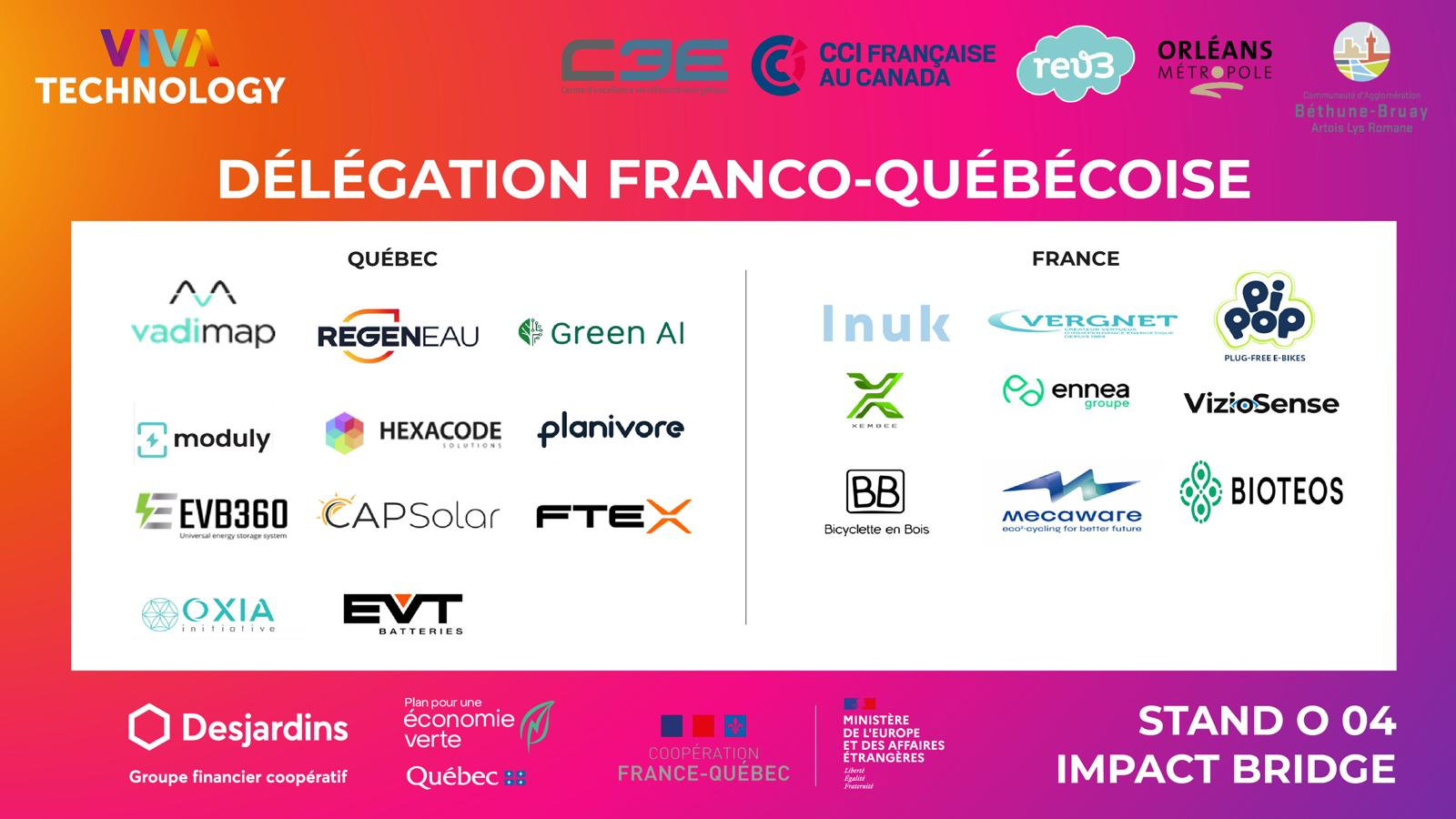 À VivaTech 2025, le Québec et la France unissent leurs forces pour industrialiser la transition énergétique