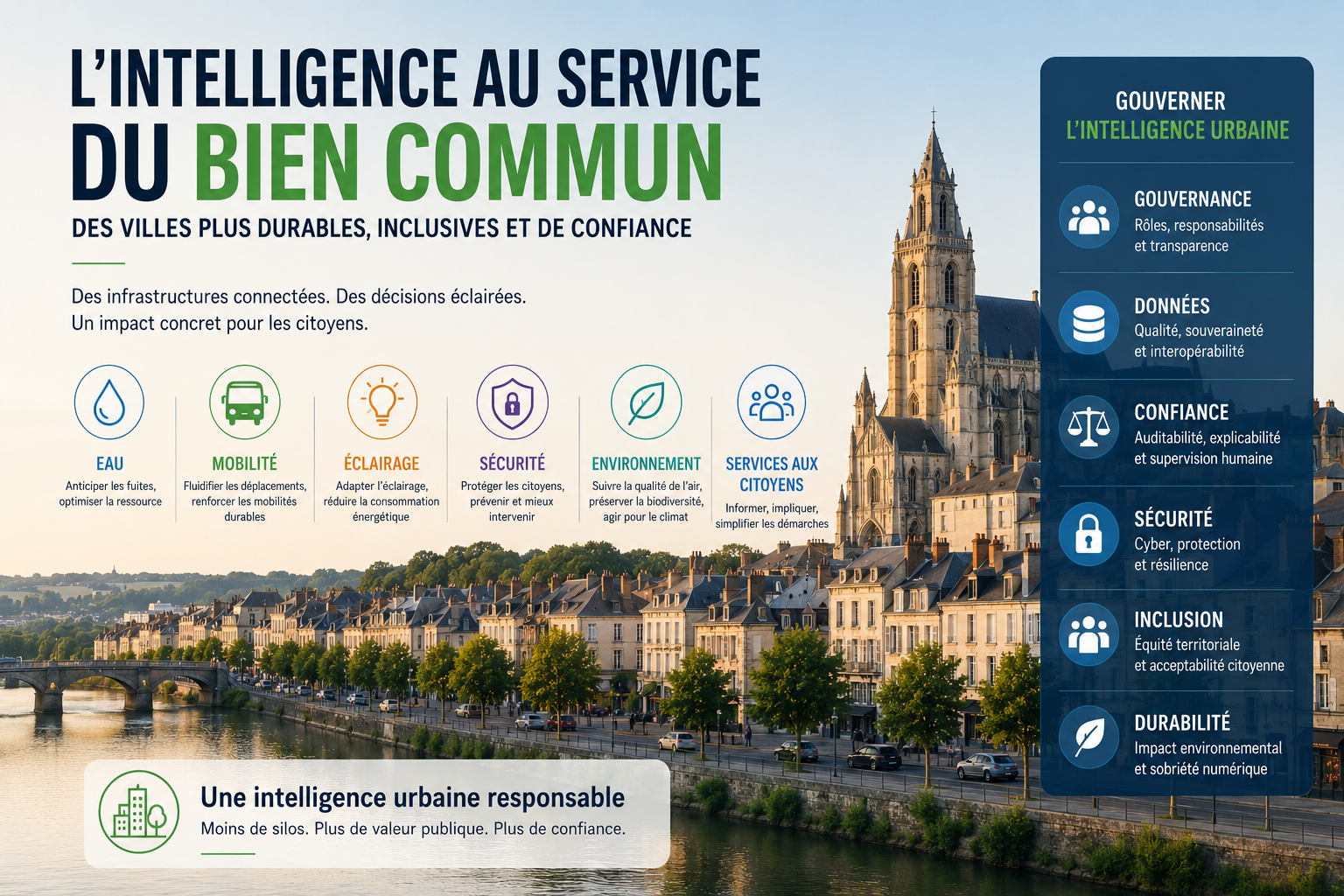 L’intelligence urbaine au service du bien commun : le nouveau défi des villes