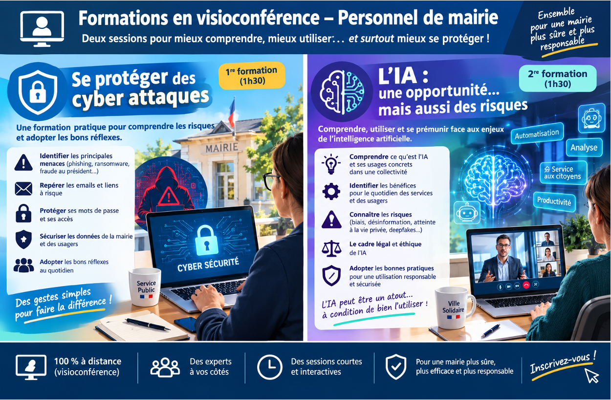 FPA360 : Un organisme qui forme les élus, agents et salariés à l'IA générative, la Cyber - Sécurité et le cadre RGPD