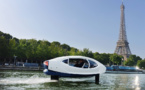 Les taxis « SeaBubbles » de retour sur la Seine à Paris