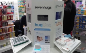 Une borne interactive d’objets connectés en pharmacie Une borne interactive d’objets connectés en pharmacie