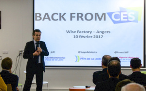CES 2017 : bilan satisfaisant pour l’écosystème numérique des Pays de la Loire CES 2017 : bilan satisfaisant pour l’écosystème numérique des Pays de la Loire