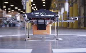 Amazon poursuit ses essais de livraison par drone Amazon poursuit ses essais de livraison par drone