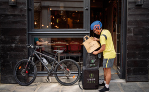 A Nantes, Uber livre votre formule bistrot du midi à vélo A Nantes, Uber livre votre formule bistrot du midi à vélo