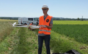 RTE teste un drone civil pour l’inspection des lignes électriques