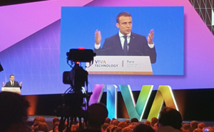 Vivatech, le salon des startups encouragé par le Président Macron