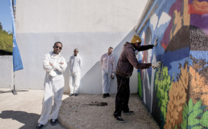 Avec ENEDIS, des graffeurs donnent des couleurs aux transformateurs électriques Avec ENEDIS, des graffeurs donnent des couleurs aux transformateurs électriques