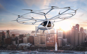 Le taxi aérien Volocopter va voler au-dessus de Singapour en 2019 Le taxi aérien Volocopter va voler au-dessus de Singapour en 2019