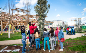 Lyon Confluence :  Revégétaliser pour apporter du bien-être aux habitants