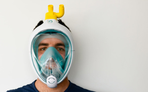 #Coronavirus : En Italie, des masques de plongée transformés en respirateurs #Coronavirus : En Italie, des masques de plongée transformés en respirateurs